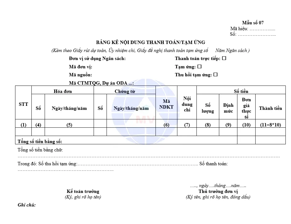 bang-ke-chung-tu-thanh-toan