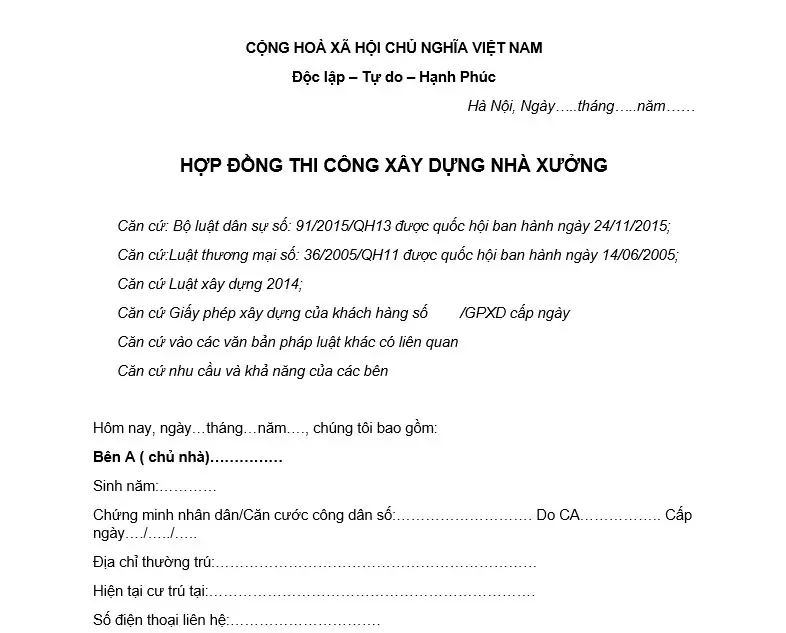 hop-dong-thi-cong-xay-dung-nha-xuong