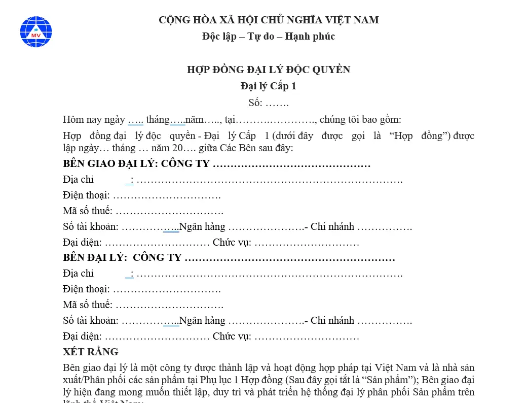 hop-dong-dai-ly-doc-quyen