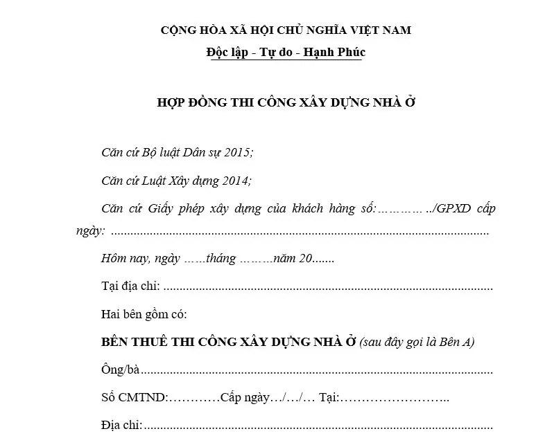 mau-hop-dong-thi-cong-xay-dung-nha-o
